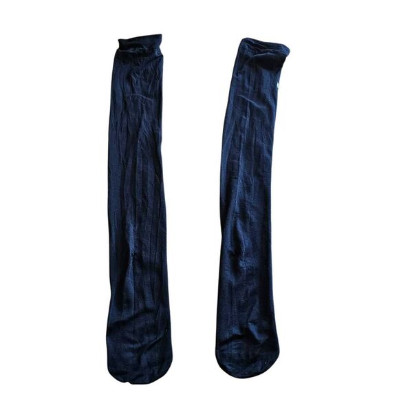 Skeleton bones and rose over the knee tights halloween - Picture 2 of 3